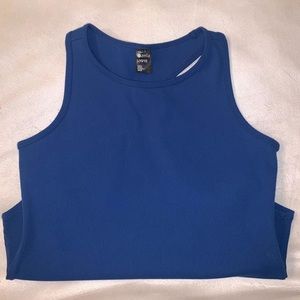 Zella blue workout shirt